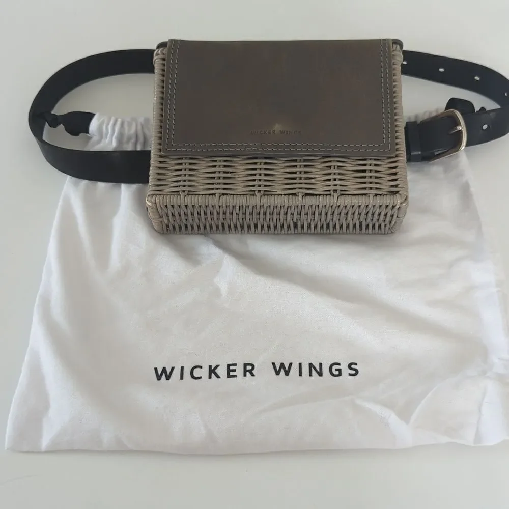 WICKER WINGS belt bag